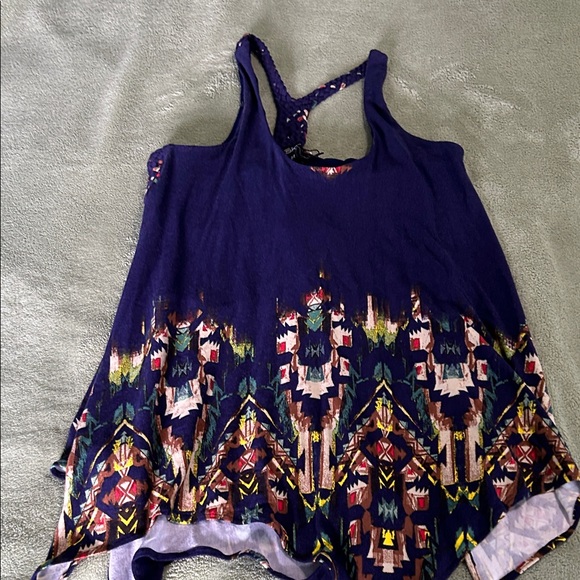 Sky Women's Multicolor Tribal Tank Top - Picture 1 of 3